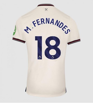 West Ham United Mateus Fernandes #18 Udebanetrøje 2025-26 Kortærmet